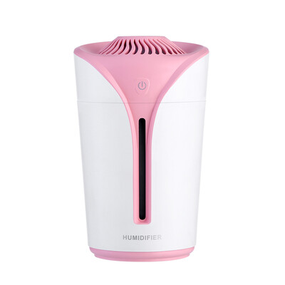 

TOMNEW USB Mini Cool Mist Humidifiers 170ML Heavy Fog Ultrasonic Diffuser Air Purifier with LED Night Light for Home Office Car