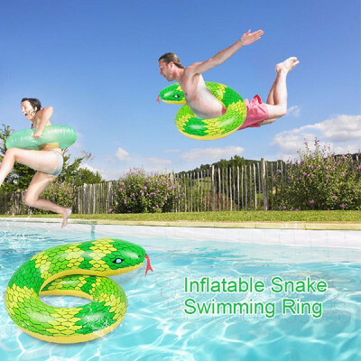 

2019 Swimming Ring Inflatable Snake Pool Raft Summer Swimming Lounge Float Pool Party Toys