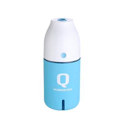 

TOMNEW USB Mini Cool Mist Humidifiers 150ML Auto Shut-off Ultrasonic Mute Air Diffuser with LED Night Light for Home Office Car
