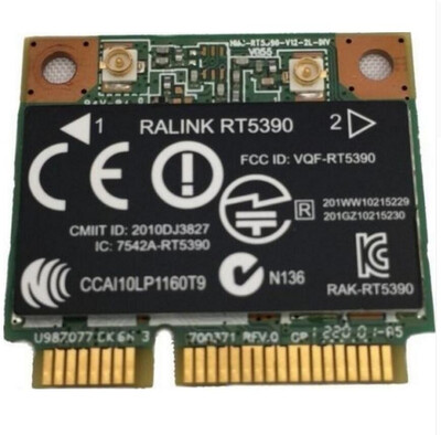 

Wireless Adapter Card for Ralink RT5390 half MINI PCI-E 150Mbps Wlan Wifi SPS 630703-001 For HP G4 G6 240 245 250