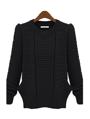 

Celebrity Style Women Sweater Coat Asymmetric Hem Pullover Knitted Tops Jumper Knitwear