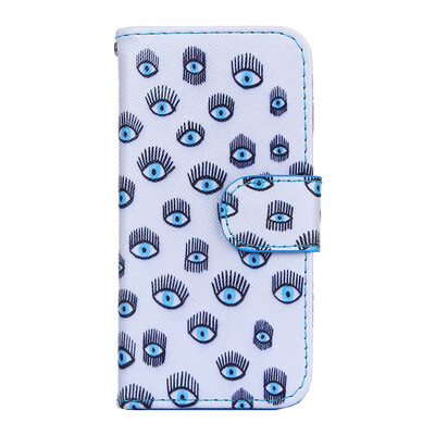 

MOONCASE Case for iPhone 5C Flip PU Card Holder Leather Wallet Foldable Stand Feature Pouch Cover No.A06