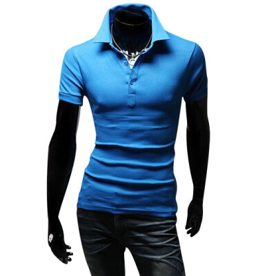 

Zogaa Mens POLO Shirt Fashion Short Sleeve