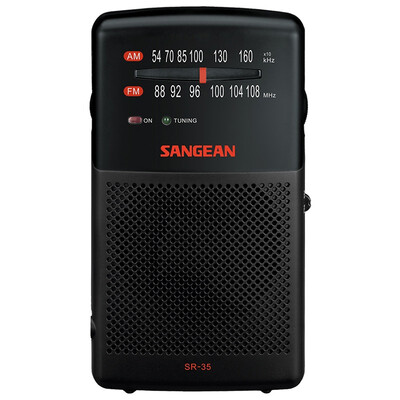 

Yamamoto SANGEAN SR-35 DSP Hill into the sound of two-band handheld radio