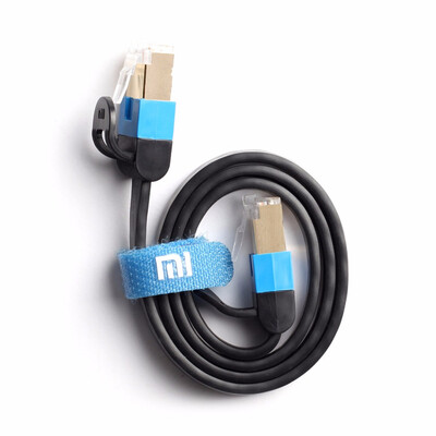 

Original Xiaomi Cat 6 Ethernet Networking LAN Cable 1000Mbps 05m 15m 3m Gigabit 24K Gold Plated Crystal Head Kilomega Cable