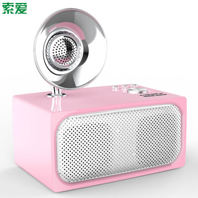 

Sony Ericsson soaiy E10 Bluetooth Speaker Retro Radio Phone Audio Computer Mini Subwoofer White