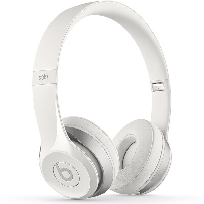 

Beats Solo2 headset - белое соло второго поколения с пшеницей MH8X2PA / B