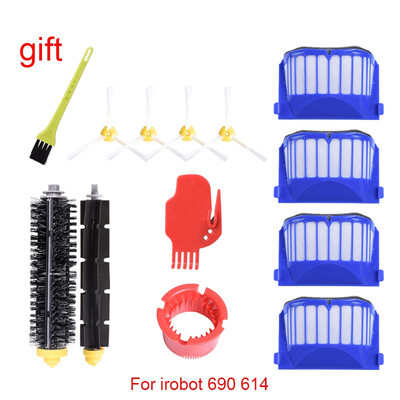 

Brushes&Filters Kit for iRobot Roomba 600 Series 650 6530 620 615 605 Robotic Vacuum Cleaner Spare Parts