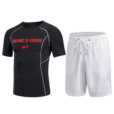 

Running Sport Suit Gym T-Shirt Basket-Ball Tracksuit Demix MenS Sportswear