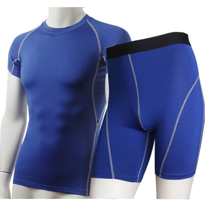 

Running Set Dry Sport Suit Sleeveless T-Shirt Vest Shorts Gym MenS Sportswear