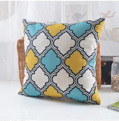 

Cntomlv Bird Pillow Case Geometric Pillow Cover Colorful Yellow Cushion Covers for Sofa Home Decoration Pillowcase