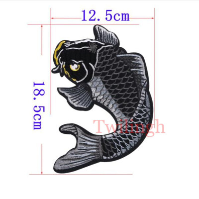 

1Pcs Big Patches Brand Shine Sequin 3D Sticker Stickers Wing Rose Embroidery Motif Applique Garment Kids Women DIY Clothes Badge