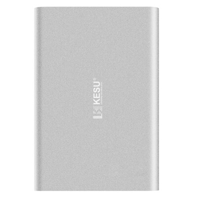 

Keshu KESU E201-160B 160G mobile hard disk USB30 interface 25 inches of silver