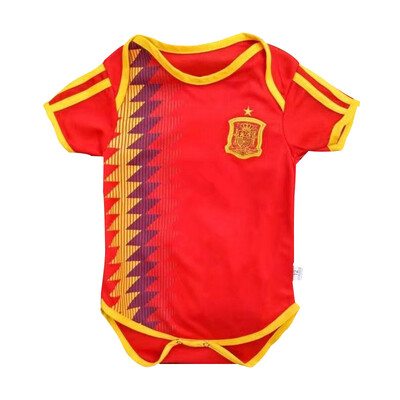 

World Cup 2018 Jersey Hot Sale Soccer Germany Home Kit Spain Brazil Belgium Short Sleeve Baby Shirt