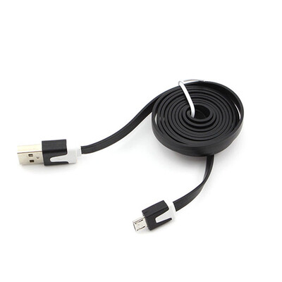 

Mince Flat Micro USB Data Sync cable chargeur pr Samsung Galaxy S4 S3 Note 2 HTC