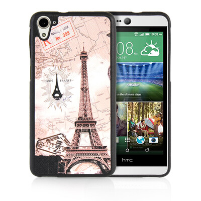 

MOONCASE Painted style Soft Flexible Silicone Gel TPU Skin Shell Back ЧЕХОЛ ДЛЯ HTC Desire 826