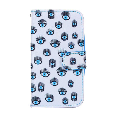 

MOONCASE чехол для Alcatel One Touch Поп С5 Флип PU Держатель карты Стенд Кожаный Чехол обложка Feature No.A06
