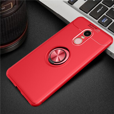 

Xiaomi Redmi Note 4X5A Luxury Metal Ring Magnetic Bracket Shockproof Cooling TPU Phone Case