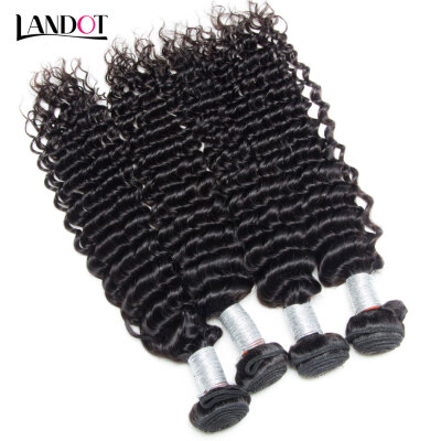 

8A Malaysian Curly Virgin Hair Natural Black Color 100 Human Hair Weave 4 Bundles Malaysian Deep Jerry Curly Remy Hair Extensions