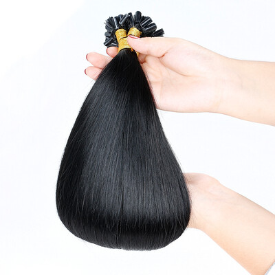 

BHF Hair Fusion Hair Extensions 1gstrand Human Remy Hair 613 Blonde Keratin Stick Nail Hair Extensions