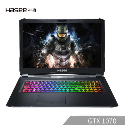 

Shenzhou HASEE fine shield T67E GTX1050Ti 4G alone significant 156-inch business game laptop i7-8750H 8G 256G SSD 1080P IPS