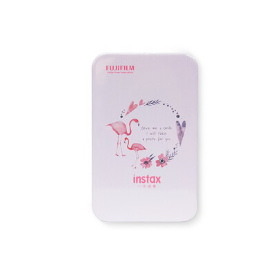 

Fuji FUJIFILM INSTAX INSTAX one-time imaging photo storage small iron box