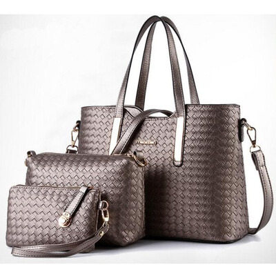 

SMOOZA 2018 New new women shoulder bag famous designer luxury brands women bag set good quality medium women handbag set