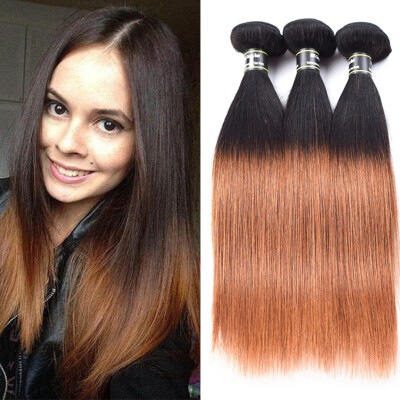 

Amazing Star Indian Ombre Hair 3 Bundles Straight Hair Ombre Straight Hair Indian Soft And Bouncy Human Hair Bundles Deals T1B30