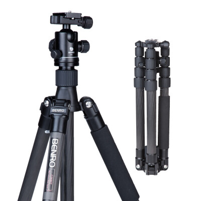 

Benro tripod C2690TB1 professional SLR tripod PTZ carbon fiber Canon Nikon SLR camera tripod folding