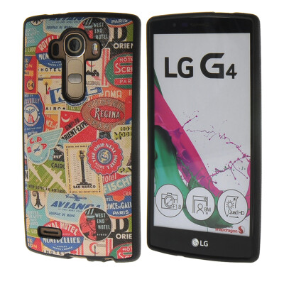 

MOONCASE Cute Pattren Soft Silicone Gel TPU Protective Case Flexible Shell Protective Case Cover for LG G4 a15