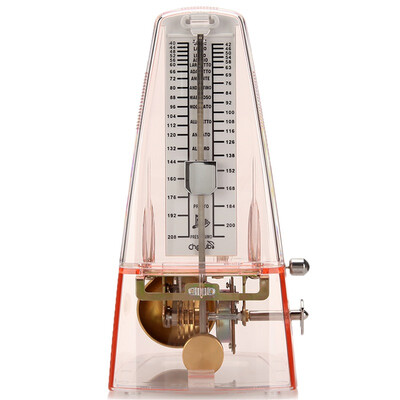 

CHERUB mechanical metronome piano metronome guitar violin guzheng universal metronome wsm-330 transparent pink