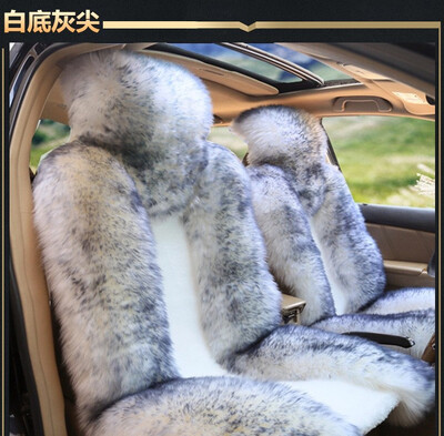 

TO YOUR TASTE auto accessories universal winter top wool car seat cushions covers for Jeep Grand Cherokee wrangler commander warm