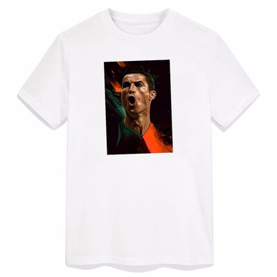

Man T-shirt World Cup Real Madrid Fifa Ronaldo Football Men Tshirt Solid Color Cotton White Print Hip Pop Tees Diy Customizatn