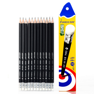 

Marco (Marco) 8000-2H-12CB writing pencil black pen (2H) 12 boxed