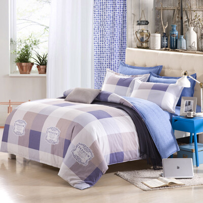 

VOOTEN постельные принадлежности домашний текстиль набор 4 штуки 100% хлопок простыня и чехол на одеяло