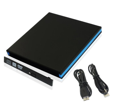 

USB30 TO SATA 127mm SATA movement external optical drive box color widened external optical drive box