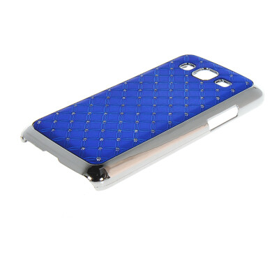 

MOONCASE Luxury Chrome Plated Star Bling Back Case Cover for Samsung Galaxy Win Pro G3812 Dark blue