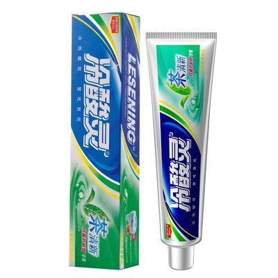 

Cold acid Ling double anti-sensitive toothpaste 170g (tea fresh) (tea polyphenols fresh breath active resistance) (new and old packaging random release