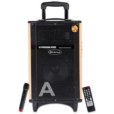 

Jinzheng (NINTAUS) AVS-618F (Золотой № 12) 12-дюймовый мини-стерео аудио квадратный танец аудио наружный звук Звук батареи Bluetooth (черный)