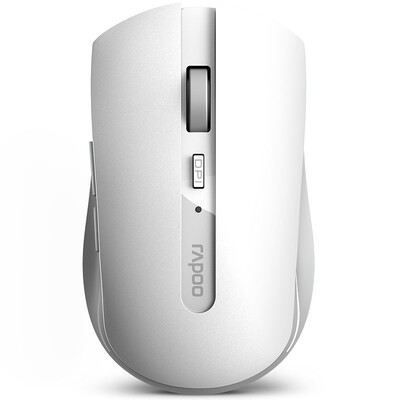 

Rapoo 7200M Bluetooth Multimode Wireless Mouse Bluetooth Mouse Bluetooth 30Bluetooth 40Wireless 24G Office Mouse Mute Mouse White