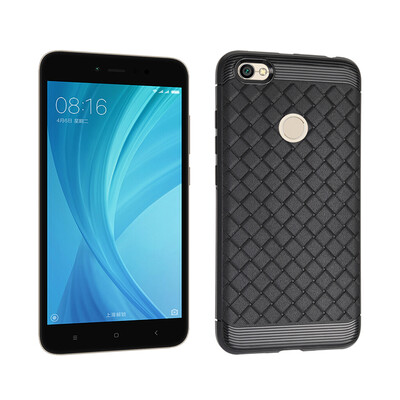 

Goowiiz Luxury Phone Case For Xiaomi Redmi Note 5A 16G32G Ultra Thin Ventilation Grid Weave Soft Anti fall Full Protective