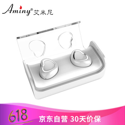 

Amini AMINY TWS-7 Bluetooth Headset Mini Stealth Really Wireless Wireless Flash In-Ear Sport Running Girls App for Apple Millet Huawei