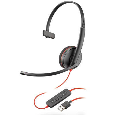 

Plantronics C3210 USB office headset headset with line control HD call
