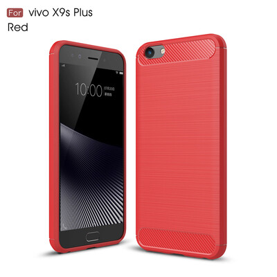 

Goowiiz Phone Case For Vivo X9 X9 PlusX9s X9s PlusV5 Plus Fashion Slim Carbon Fiber TPU Soft Silicone