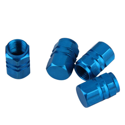 

4pcs Aluminum Car Truck Bike Tire Tyre Wheel Rims Air Valve Stem Caps Cover