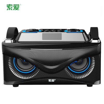 

Soaiy soaiy SA-S88 Bluetooth Speaker 21 Channel Shock Subwoofer Mobile Home Wireless Desktop Game Computer Eat Chicken Audio Desktop Edition Cool Black