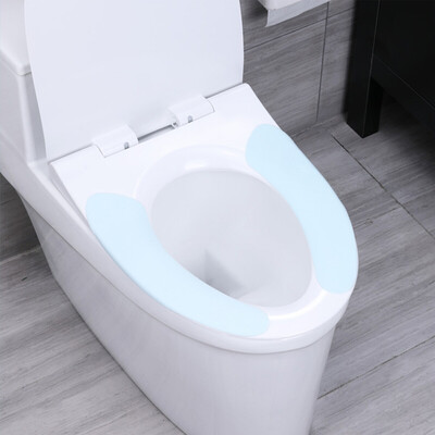 

Mercure guest self-adhesive toilet seat 4 pairs set plain blue powder