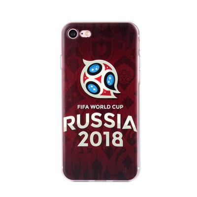 

2018 русский Кубок мира по футболу ТПУ чехол для IPhone 7 8 плюс телефон силиконовый чехол Мягкий тонкий Капа для iphone X 5s 6s