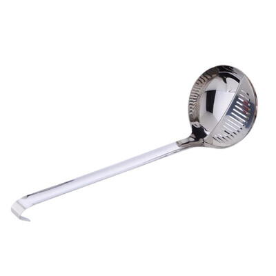 

UpperX Stainless Steel Kitchen Utensils Cooking Utensils Spoon Tools Hot Pot 2 In 1 Creative Soup Spoon Colander Dinnerware
