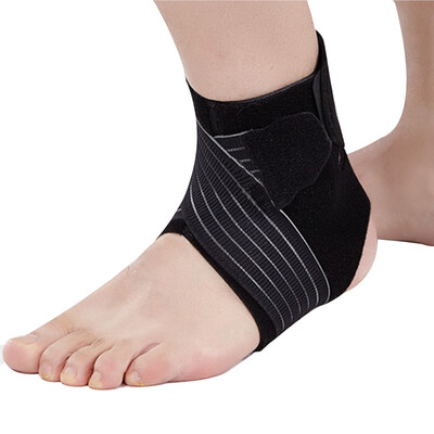 

LAC Ankle Sprains Protection Sport Gauges Pressure Tape Feet Ankle Black M for 36-39 yards Right Foot Single